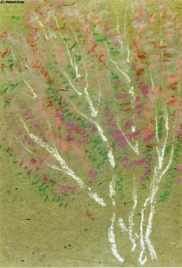 Birch Trees — Marsden Hartley