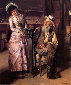 A New Weight — John George Brown