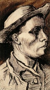 Head Of A Man — Vincent Willem Van Gogh