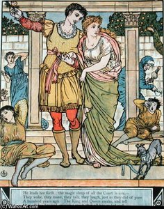 The Prince Rescuing The Princess — Walter Crane