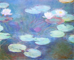 Water Lilies, Pink — Claude Monet