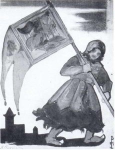 Standard-bearer — Nicholas Roerich