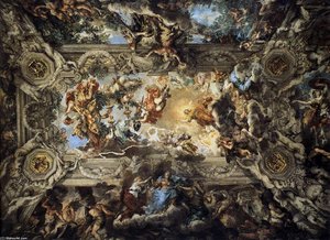 The Triumph Of Divine Providence — Pietro Da Cortona, Baroque