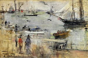 English Seascape — Berthe Morisot