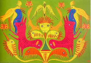 Menagerie — Maria Primachenko, Naïve Art
