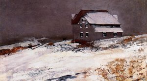 Winter, Prout's Neck, Maine — Winslow Homer, Hudson River School