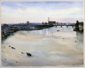 Thames Bridge — Maud Frances Eyston Sumner