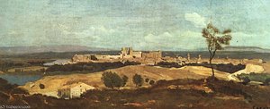 Avignon From The West, National Gallery At Londo — Jean-baptiste-camille Corot