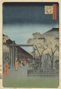 Dawn In The Licensed Quarters — Utagawa Hiroshige