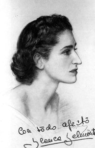Portrait Of Blanca Belmonte — Jorge Apperley (george Owen Wynne Apperley)