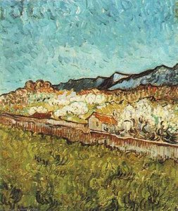 Aux Pieds Des Montagnes — Vincent Willem Van Gogh, Post-impressionism