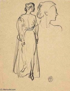 Standing Woman — Rockwell Kent