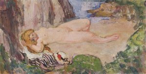 Nude In A Landscape — Henri Lebasque
