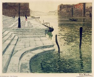 Marble Steps — Frits Thaulow