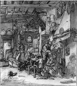 The Family — Adriaen Van Ostade, Baroque