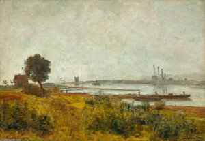 Flusslandschaft In Mecklenburg