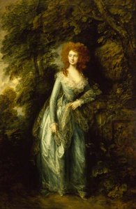 Portrait Of A Lady With Red Hair (miscalled 'lady Mary Bruce, 1740–1796, Duchess Of Richmond' But Possibly Elizabeth White, 1751–1824, Mrs Hartley) — Thomas Gainsborough, Rococo