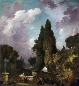 Blindman's Buff — Jean-honoré Fragonard, Rococo