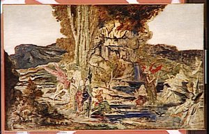 Les Piérides — Gustave Moreau