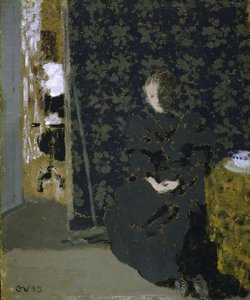 The Artist's Sister With A Cup Of Coffee — Jean-édouard Vuillard
