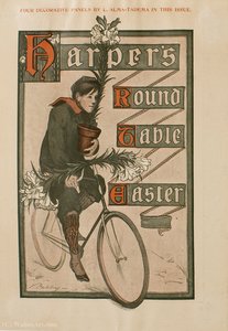 'harper's Round Table. Easter', (30 X 20 Cm) (1910) — Violet Oakley