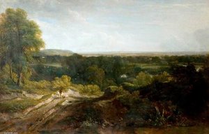 Wooded Landscape — Peter De Wint