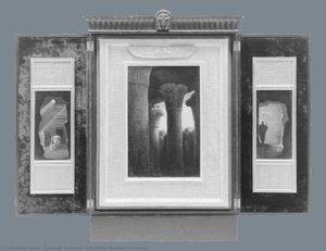Egyptian Revival Triptych