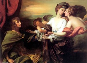 Helen Brought From Paris — Benjamin West