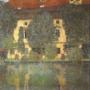 35.palacio Kammer A Orillas De Lago Atter Iii, 1910 — Gustav Klimt