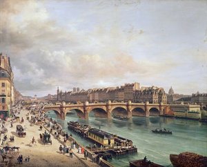 View Of Pont Neuf, — Guiseppe Canella