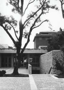 Entrance To The Hall Of Building 3 And Old Villa Seen From The Bosco — Michel Marot