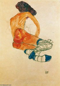 Untitled (2861) — Egon Schiele, Expressionism