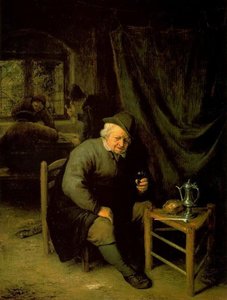 Interior Of A Tavern — Adriaen Van Ostade