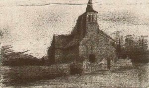 St. Martin's Church At Tongelre — Vincent Willem Van Gogh