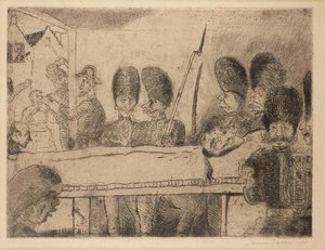 The Gendarmes — James Ensor, Expressionism