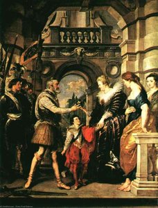 Marie Becomes Regent, Louvre — Peter Paul Rubens