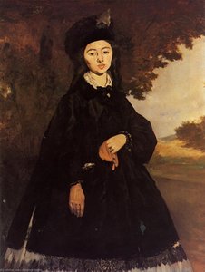 Madame Brunet — Édouard Manet, Realism