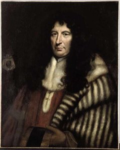 Portrait Du Premier President Du Parlement De Normandie Claude Pellot — Letellier Pierre