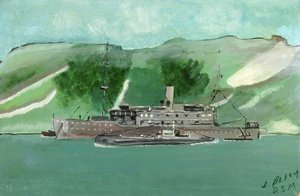 T Boat alongside a Depot Ship