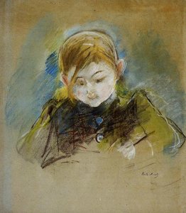 Julie Writing — Berthe Morisot