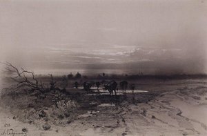 Evening — Aleksey Savrasov