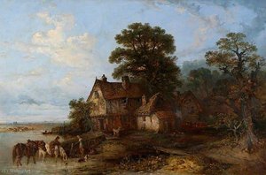 The Watering Place — Edward Robert Smythe
