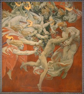 Orestes Pursued By The Furies — John Singer Sargent