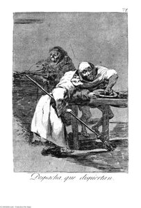 Be Quick, They Are Waking Up — Francisco José De Goya Y Lucientes, Romanticism