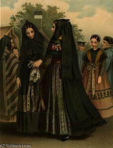 German costume Provinz Sachsen Dannstedt