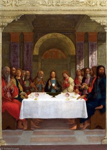 The Institution Of The Eucharist — Ercole De' Roberti