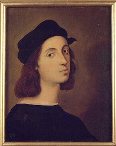 Portrait Of Raphael — Jean-auguste-dominique Ingres