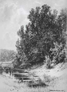 Stream — Ivan Ivanovich Shishkin, Contemporary Realism