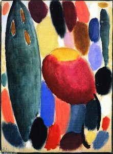 Variation: Chords In Reflection — Alexej Von Jawlensky, Impressionism