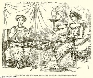 Miss Fabia, The Younger, Astonished — John Leech